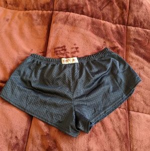 Navy mesh Soffe shorts small